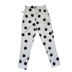 Polka pants brand trousers high